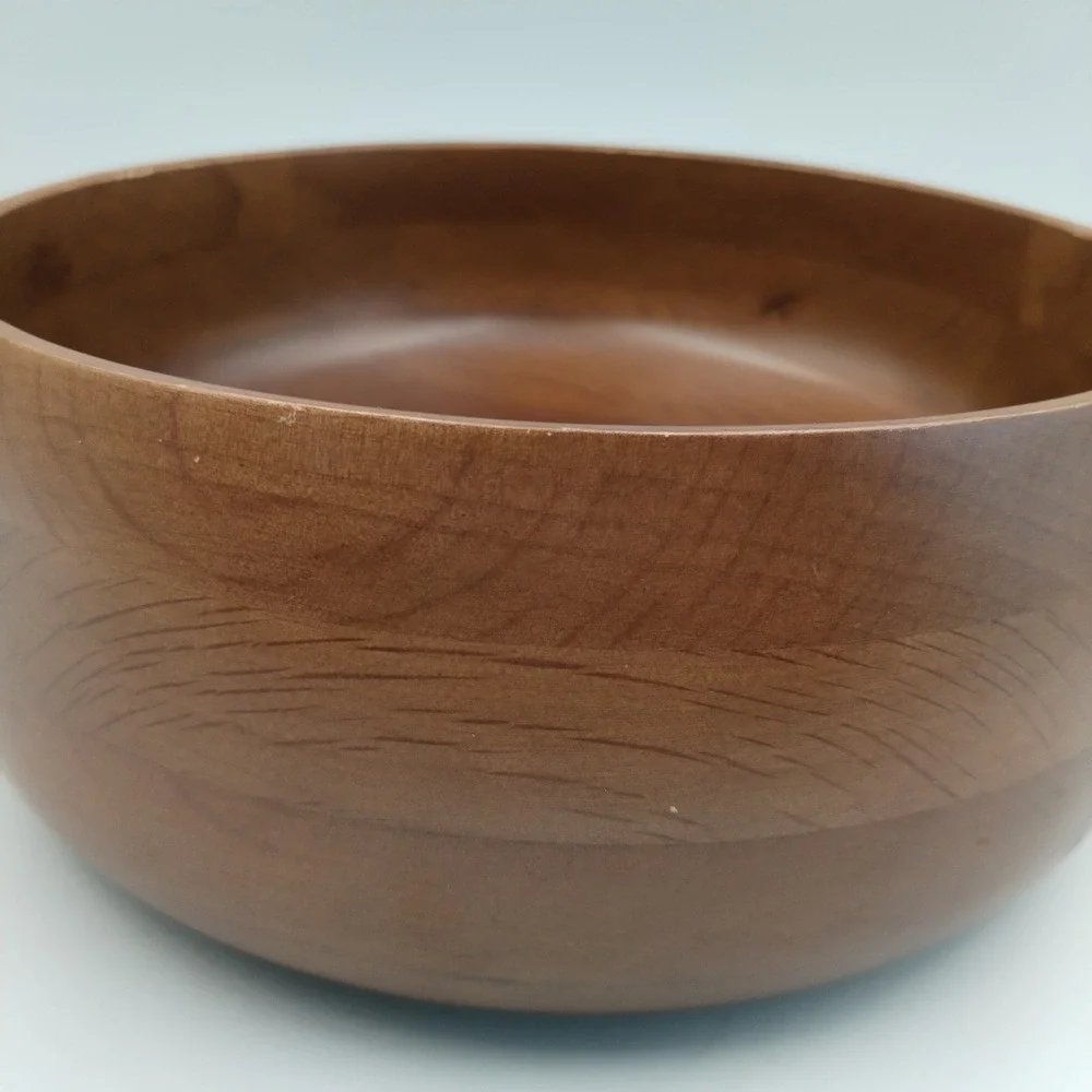 Vintage Hellerware Wooden Serving‎ Salad Bowl 9